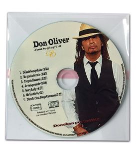 Duplication CD ou DVD en pochette plastique transparente
