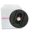 DVD impression thermique noir et blanc en pochette plastique transparente adhésive