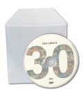 DVD impression jet d'encre en pochette plastique transparente