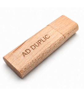Clé USB en bois personnalisable par gravure laser