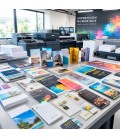 Impression numérique : flyers, affiches, livres et supports imprimés