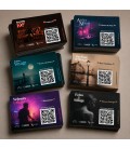 carte téléchargement audio verso qr code