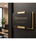 Plaque directeur personnalisée