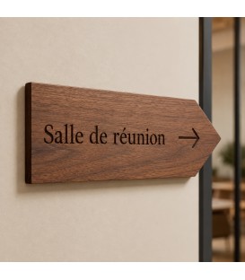 Exemples de plaques en bois gravées et personnalisées