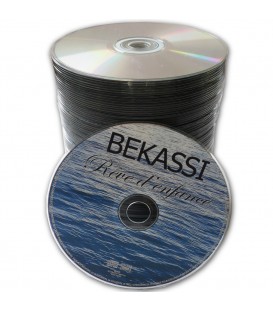 Duplication CD ou DVD nus sans packaging par transfert thermique