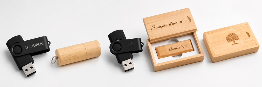 Duplication clés USB